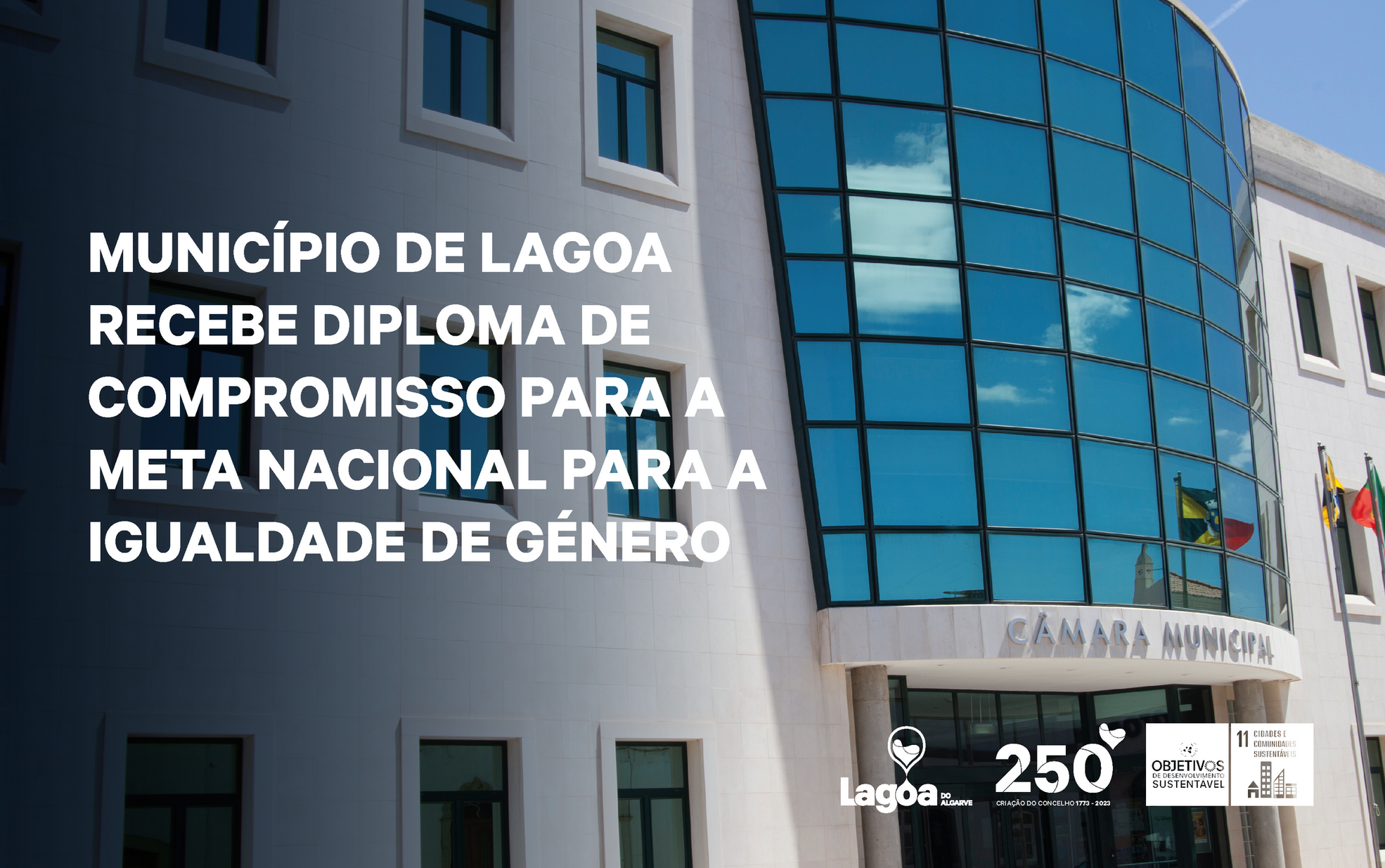 Município de Lagoa recebe Diploma de Compromisso para a Meta Nacional para a Igualdade de Género