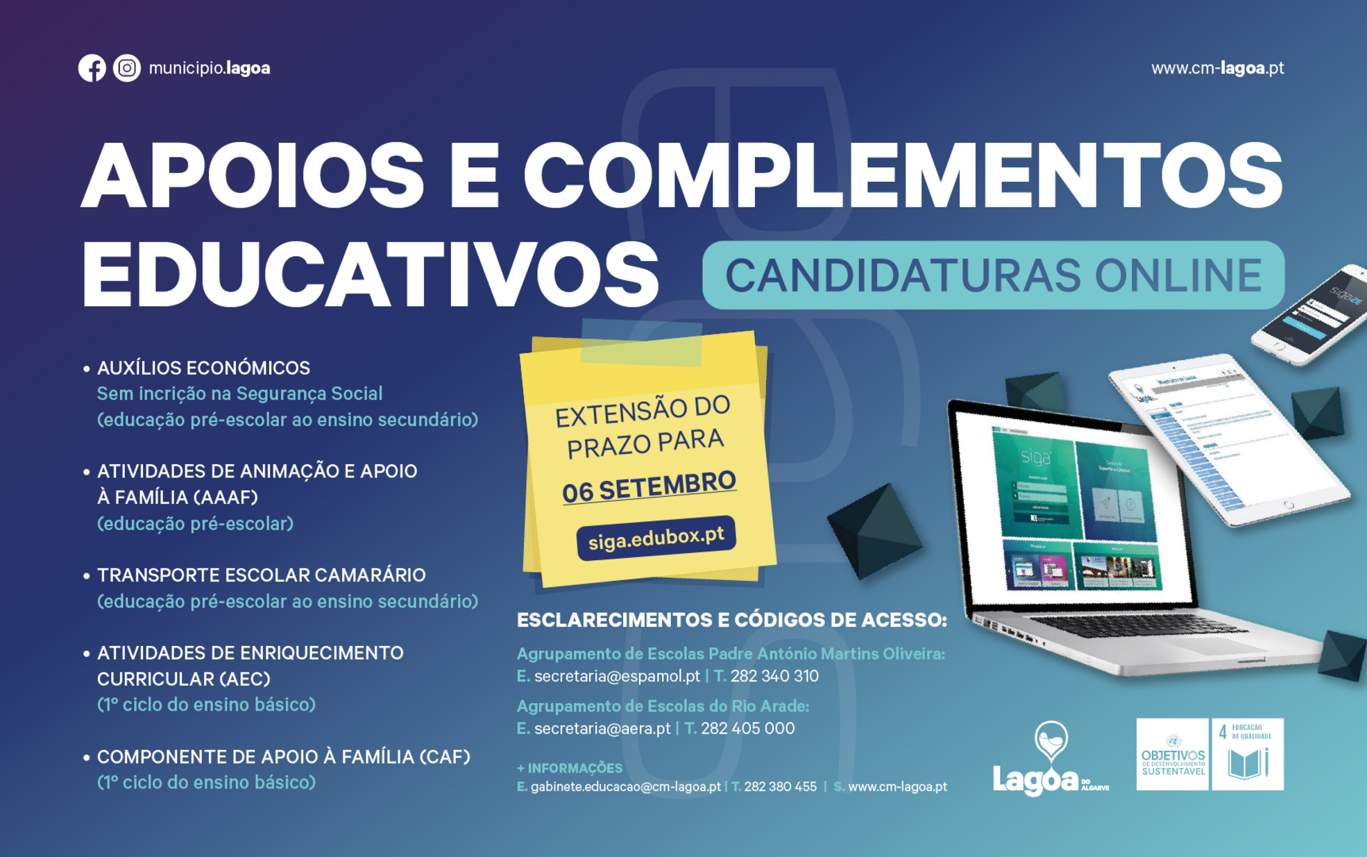 Apoios e Complementos Educativos