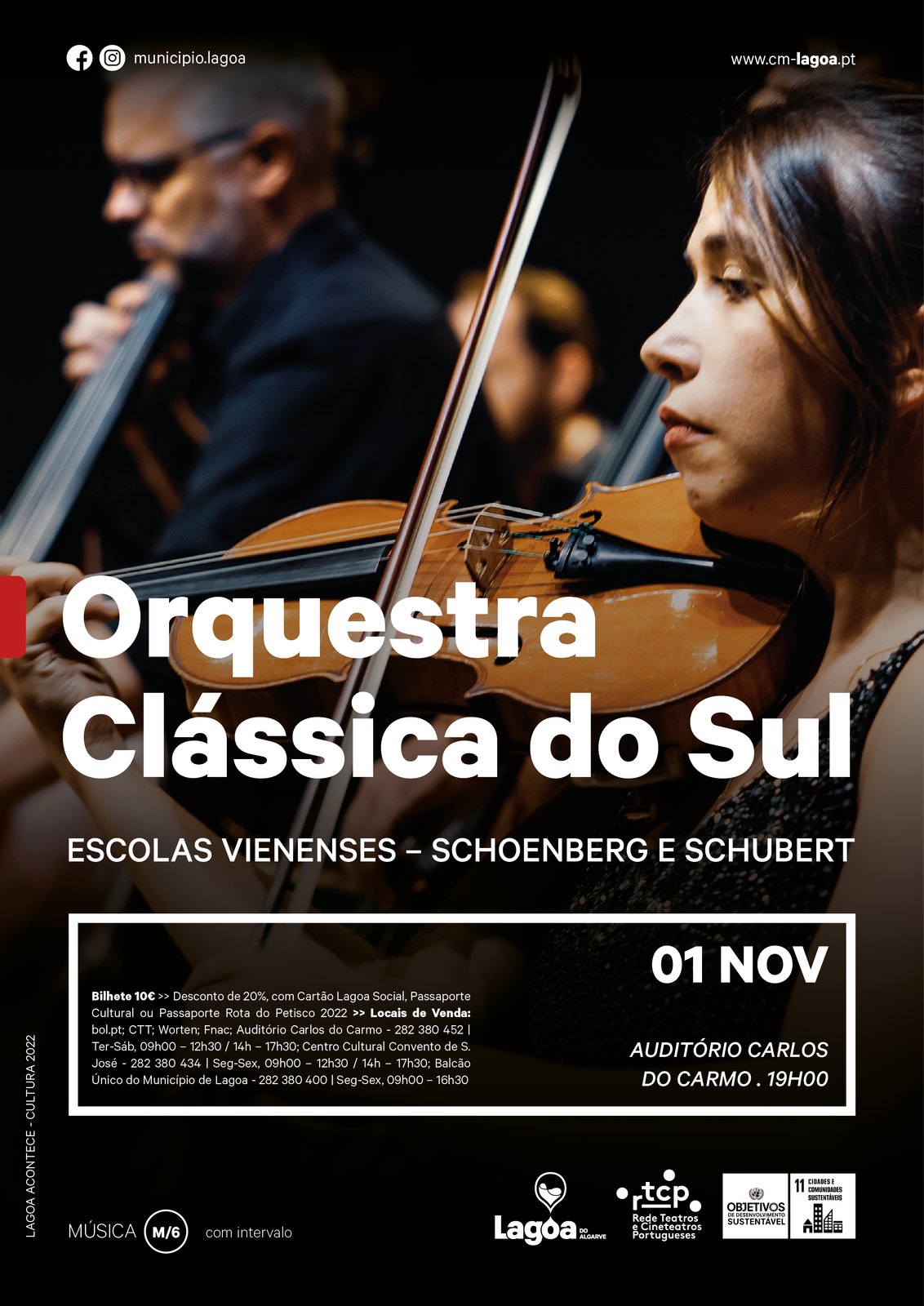 Concerto da Orquestra Clássica do Sul “, ESCOLAS VIENENSES – SCHOENBERG E SCHUBERT”