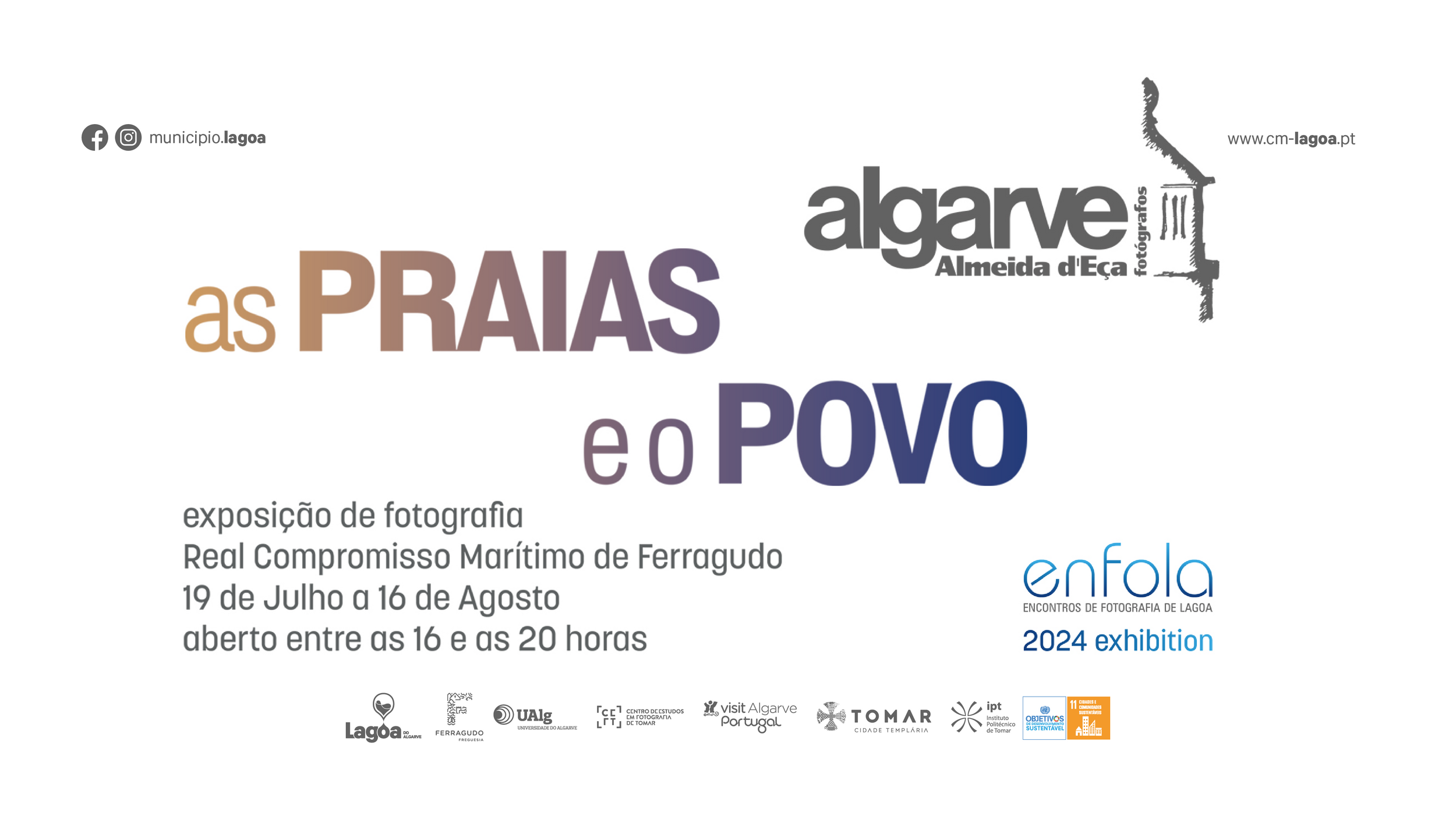 Exposição “O Algarve de Asta e Luís de Almeida d’Eça - as PRAIAS e o POVO”