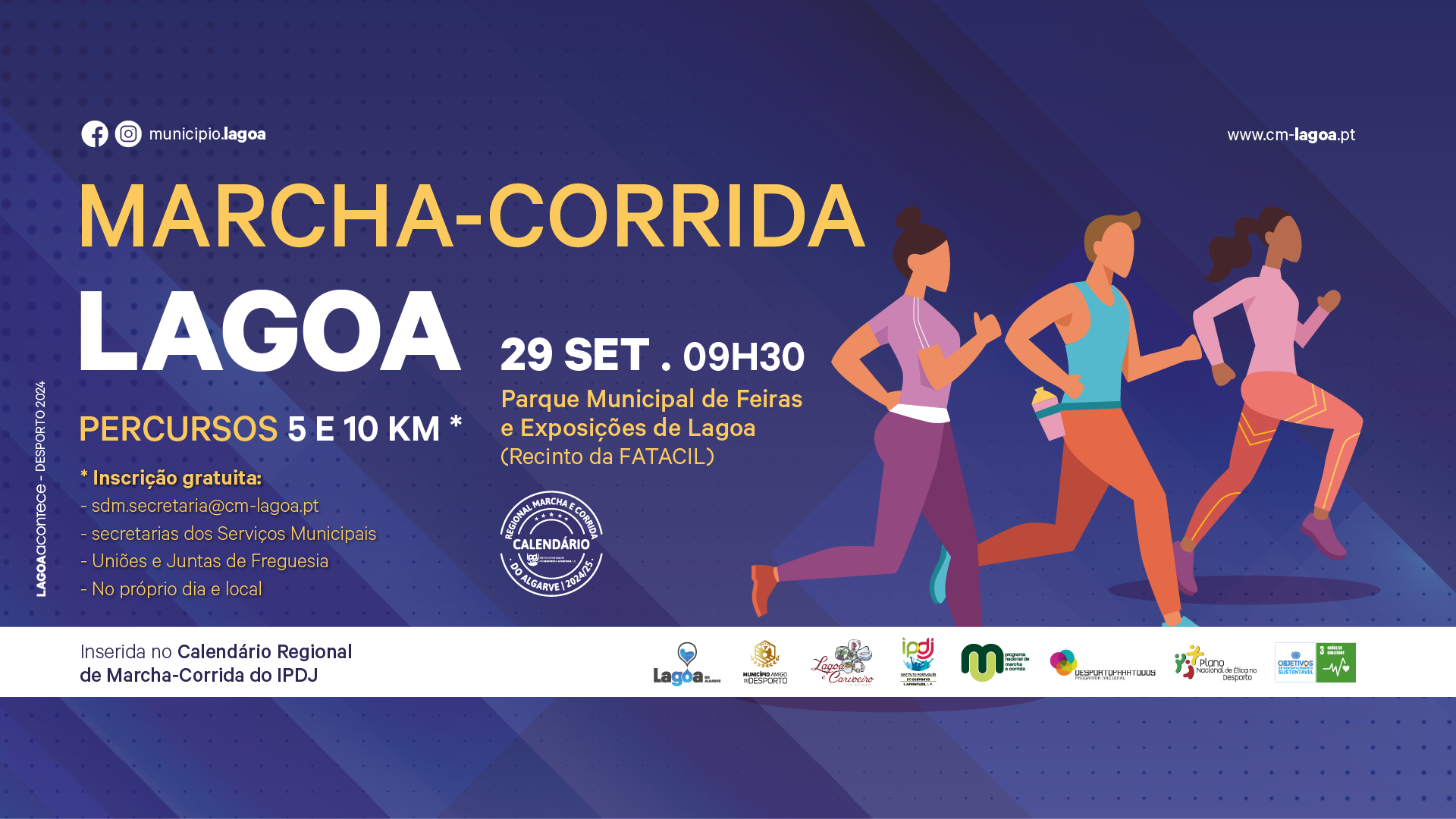 Marcha - Corrida do IPDJ | Lagoa