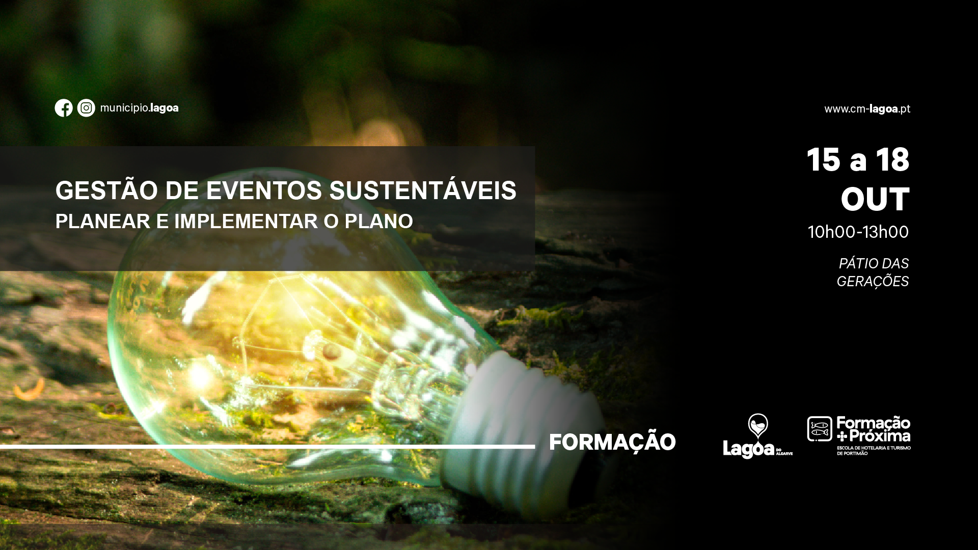 Formação +Próxima | Gestão de Eventos Sustentáveis