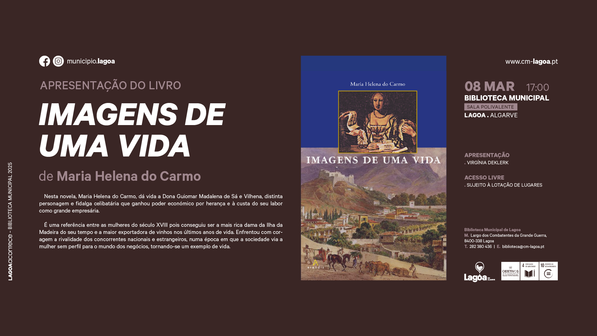 Apresentação Pública do Livro | Imagens de uma Vida