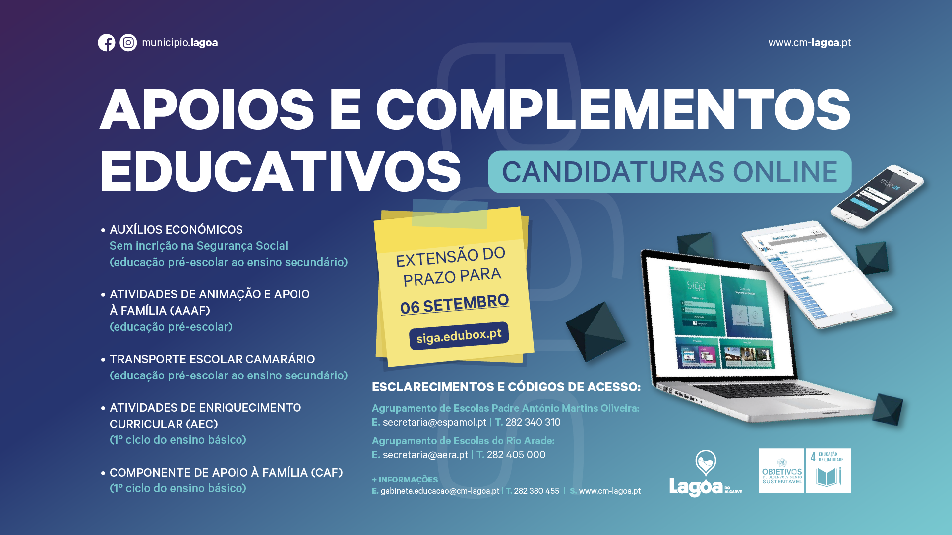 Apoios e Complementos Educativos