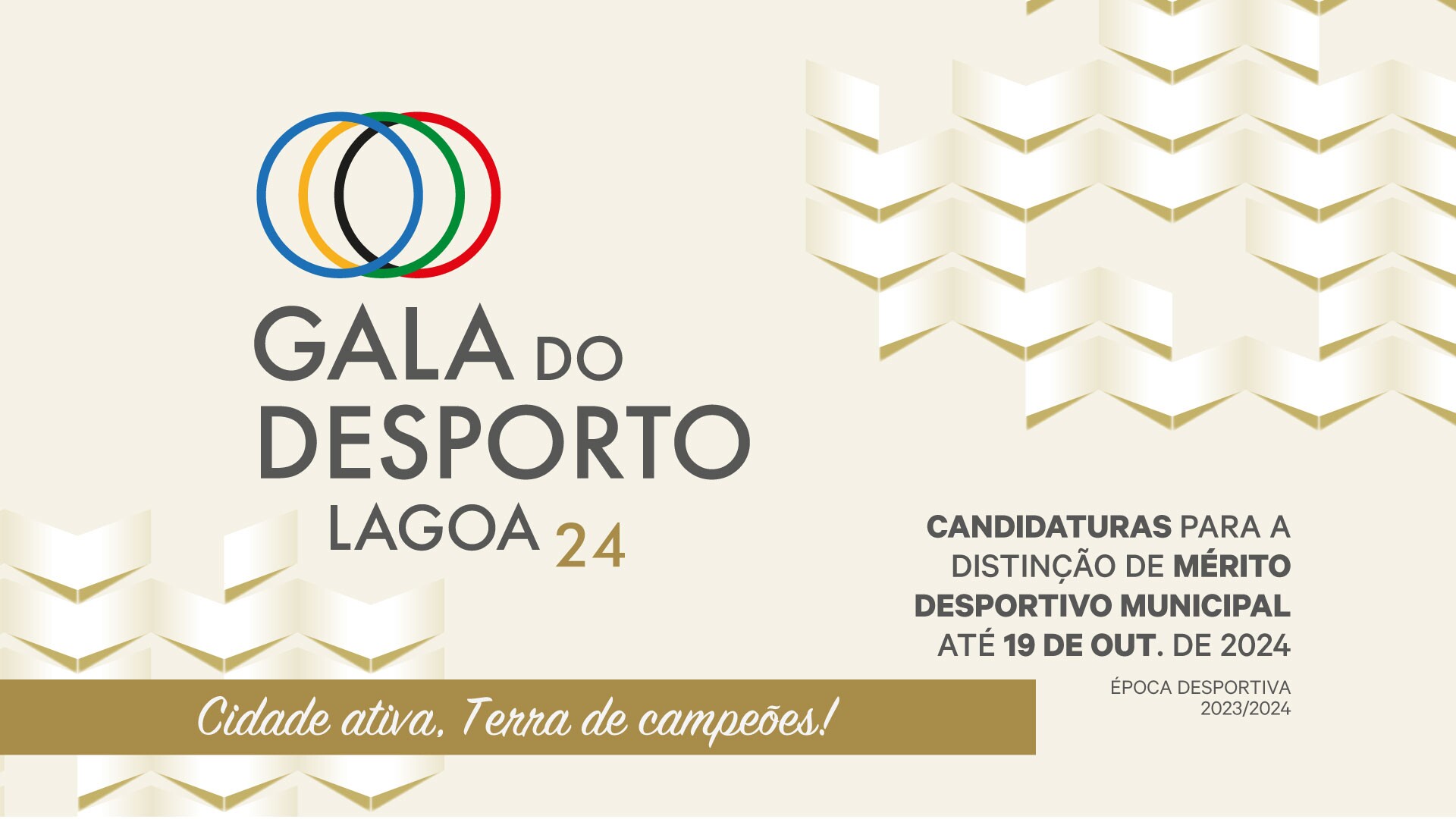 Candidaturas Mérito Desportivo Municipal | Gala do Desporto 2023/2024