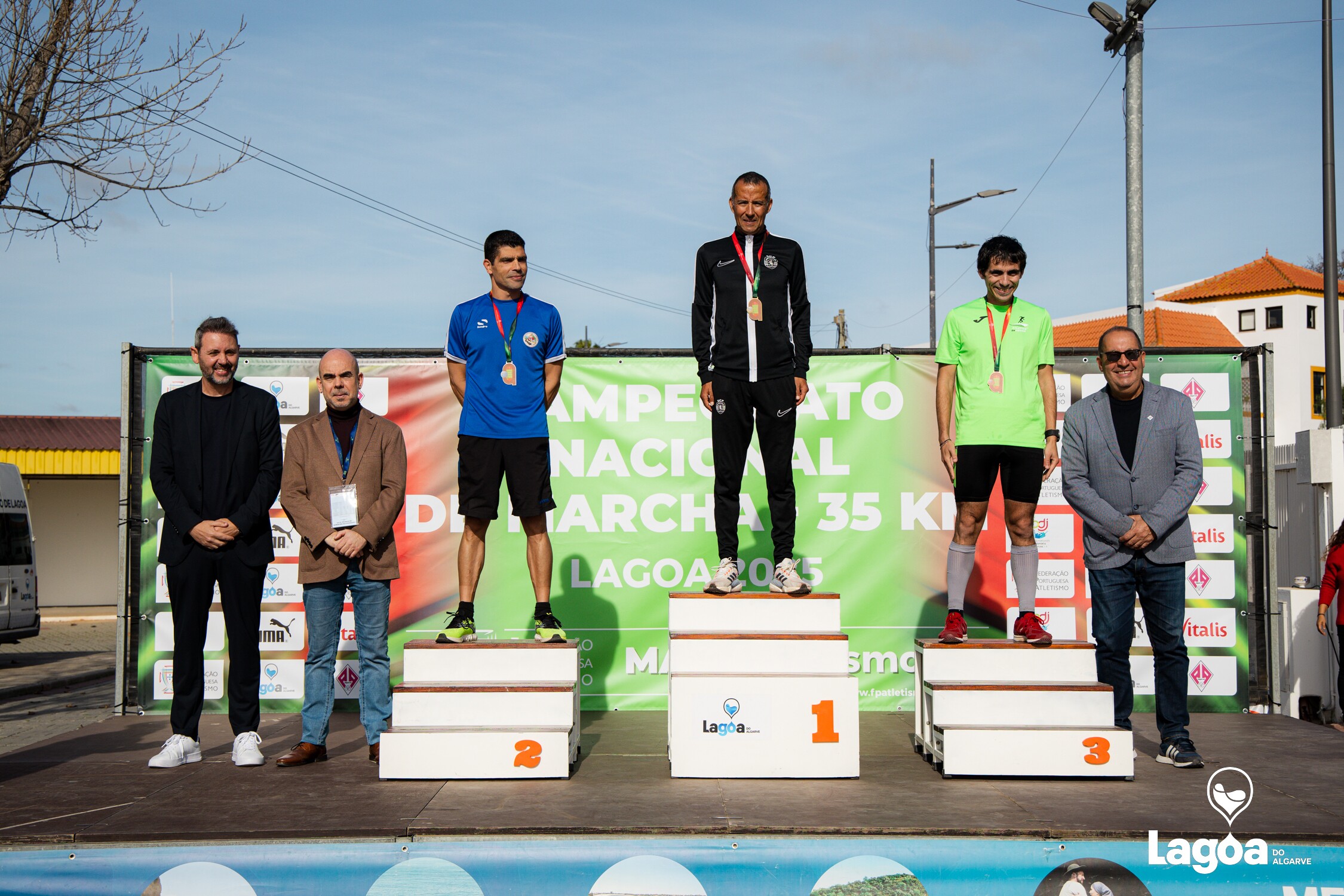 João Vieira e Vitória Oliveira dominam os Campeonatos Nacionais de Marcha Atlética em Lagoa