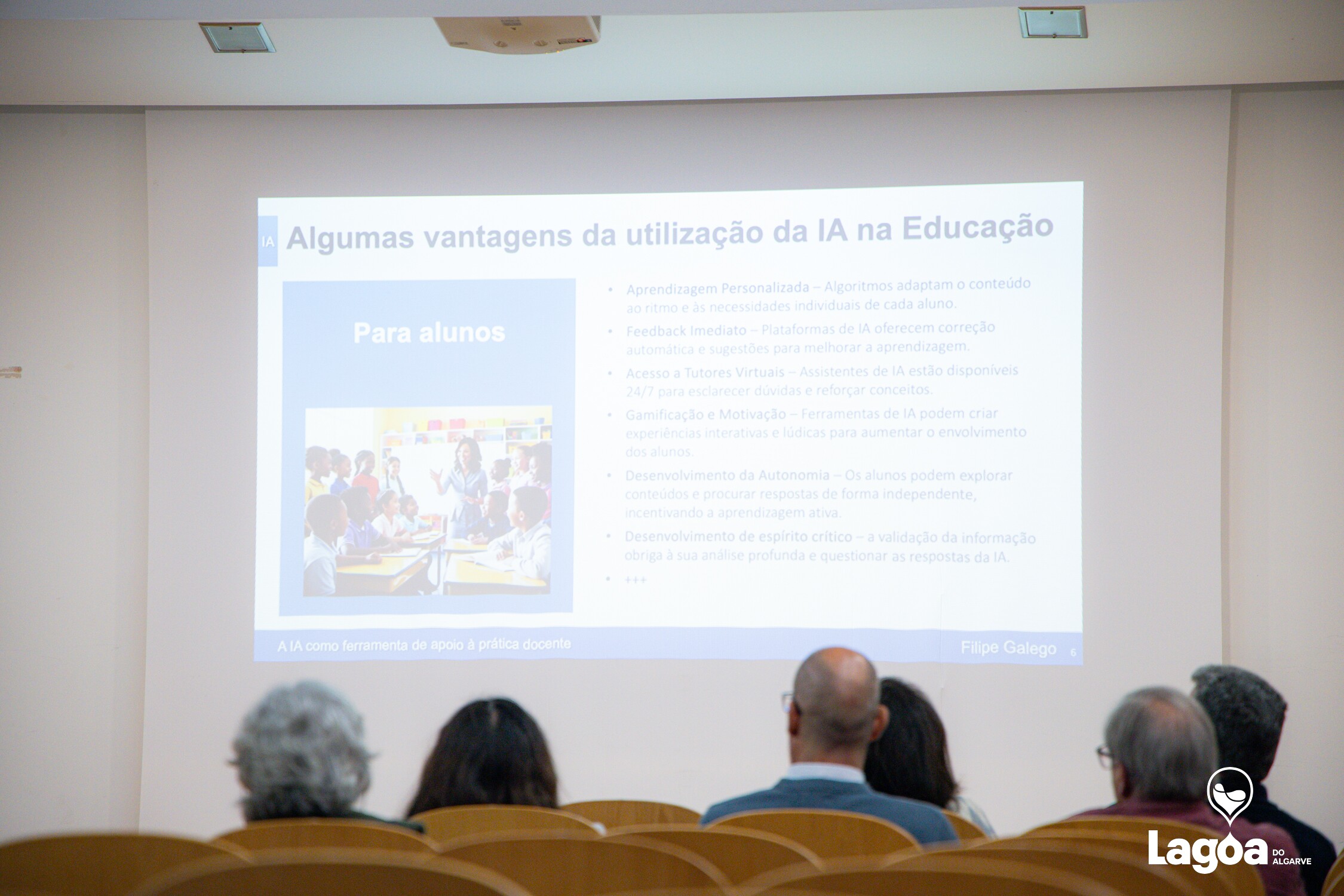 A Inteligência Artificial na Sala de Aula esteve em debate em Lagoa